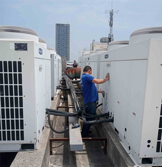 睢县中央空调制热和不制冷系统维修方法